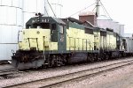 Chicago & Northwestern GP35's #847 & #866 were involved in some sort of incident.